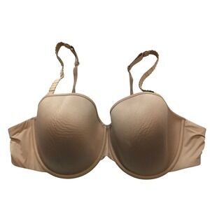 Thirdlove 24/7 Classic T-Shirt Bra 42C Nude Full Coverage Smooth Cup
